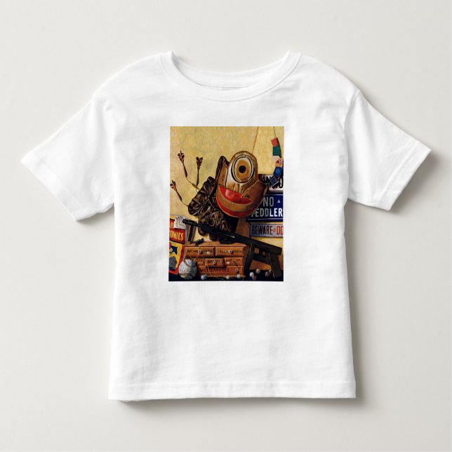 Stilllife of Boys Toys Kleinkind T-shirt (Vorderseite)
