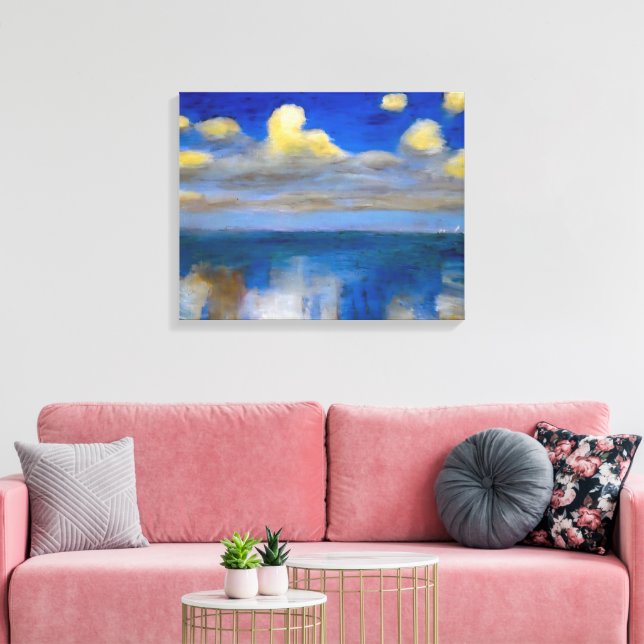 Stillmeer | Emil Nolde | Leinwanddruck (Insitu (Wohnzimmer))