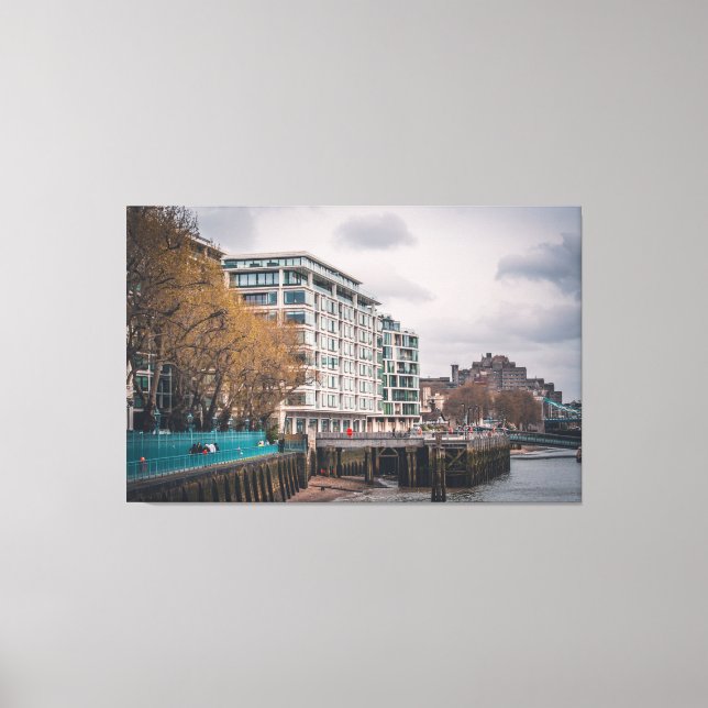 Stillstand der Südbank Leinwanddruck (Vorderseite)