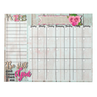 Stillstand Schreibtisch Kalender-Notepad Notizblock