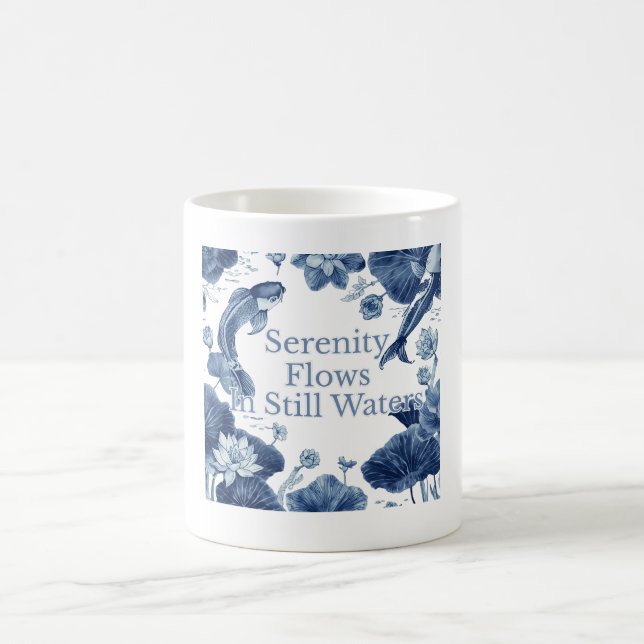 Stillstandsströme in stillgelegten Gewässern Kaffeetasse (Mittel)