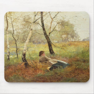 Stillstehen Mousepad