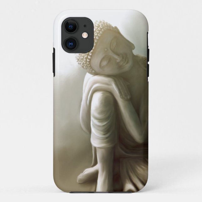 Stillstehender Buddha Case-Mate iPhone Hülle (Rückseite)