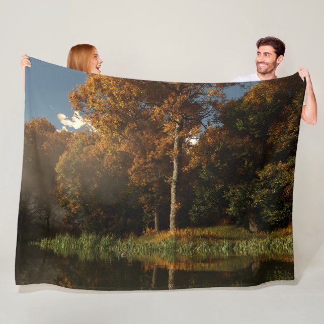 Stillwater (Herbst) Fleece Blanket (Beispiel)