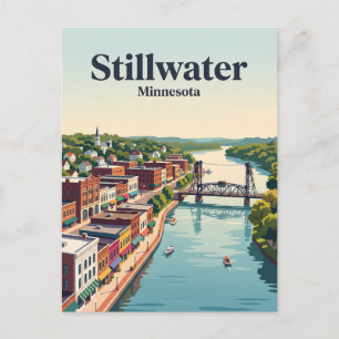 Stillwater, Minnesota Postkarte