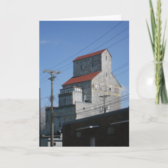 "Stillwater Sawmill" Geburtstagskarte Karte (Vorderseite)