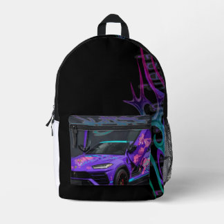 Stilrennen Bedruckter Rucksack