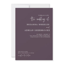 Stilschrift | Moderne Einladung zur Hochzeit