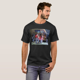 Stilt Dancers men Black T - Shirt