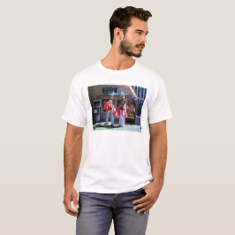 Stilt Dancers men White T - Shirt