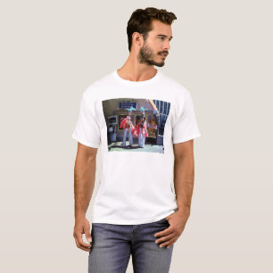 Stilt Dancers men White T - Shirt
