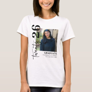 Stilvoll 225 Foto Abschluss Keepake Geschenk T-Shirt
