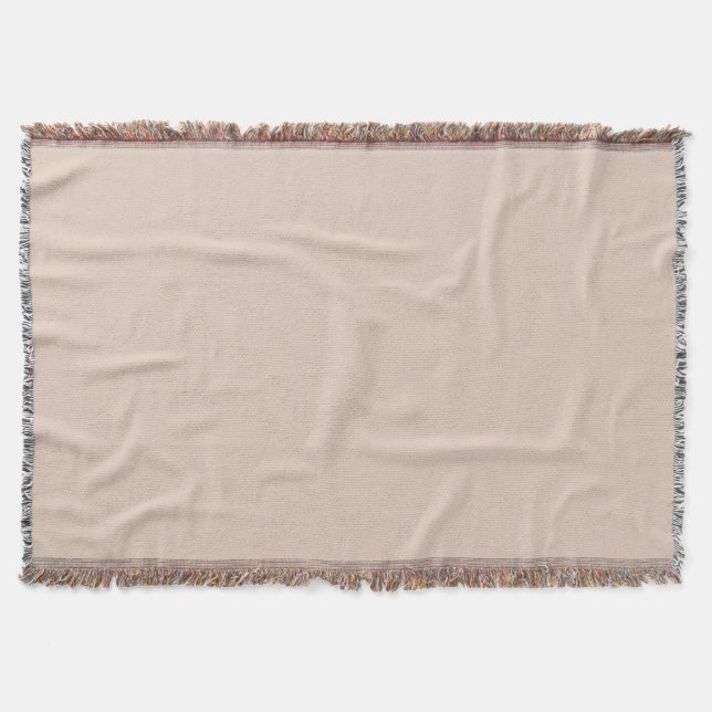Stilvoll braun und beige Muster Decke (Vorderseite)
