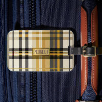 Stilvoll Classic Kariert Tan Gold und Taupe