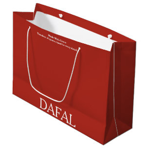 STILVOLL EINFACH ELEGANT MODERN INDIVIDUELL ANGEPA GROßE GESCHENKTÜTE