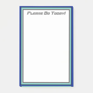 Stilvoll eingerichtet post-it klebezettel