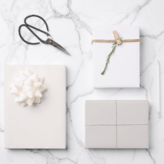 Stilvoll & elegant Deer Christmas Greenery Muster Geschenkpapier Set