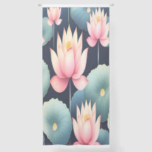 Stilvoll elegantes Lotus Blume Muster
