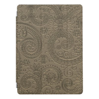 Stilvoll Etched Gold Paisley Floral Muster