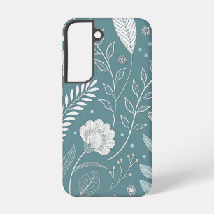 Stilvoll floral Abstrakt Samsung Galaxy Hülle