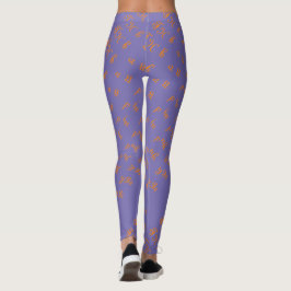 Stilvoll geglückter Erntedanktext im Muster Leggings