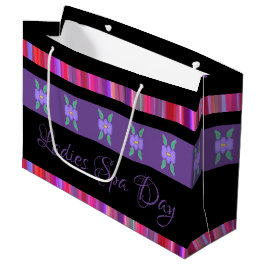 Stilvoll Gemustert Personalisiert Große Geschenktüte