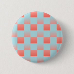 Stilvoll gestuftes Pulver blaue Korallen rosa Button