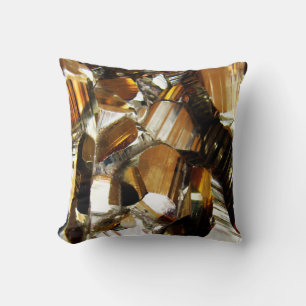 Stilvoll Gold Agate Kissen