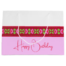 Stilvoll hell rosa und floral