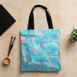 Stilvoll, holografisch und geometrisch tasche