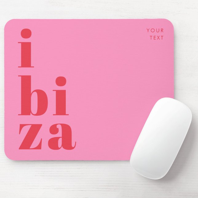 Stilvoll Ibiza Spanien Mousepad (Von Creator hochgeladen)