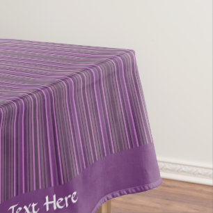 Stilvoll Lila Lavendelmuster Tischdecke