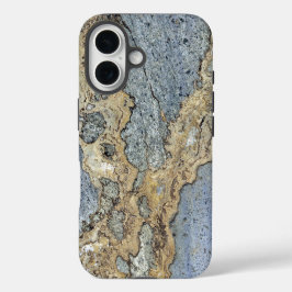 Stilvoll Luxuriöser zeitloser grauer Marmorstein iPhone 16 Hülle
