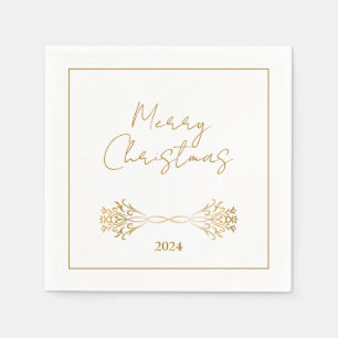Stilvoll modern Golden Original Weihnachten Custom Serviette