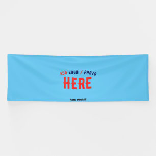 STILVOLL MODERNE KUSTOM SWAG SKY BLAUE VERIFIKATIO BANNER