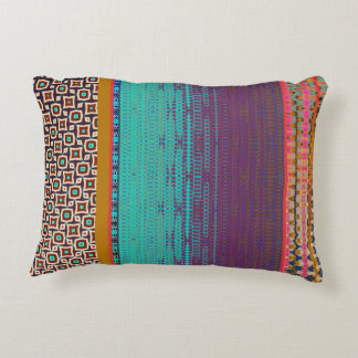 Stilvoll modernes, farbenfrohes Muster boho Throw  Dekokissen