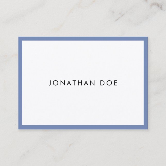 Stilvoll Modernes, Minimalistisches Berufliches Tr Visitenkarte (Vorderseite)