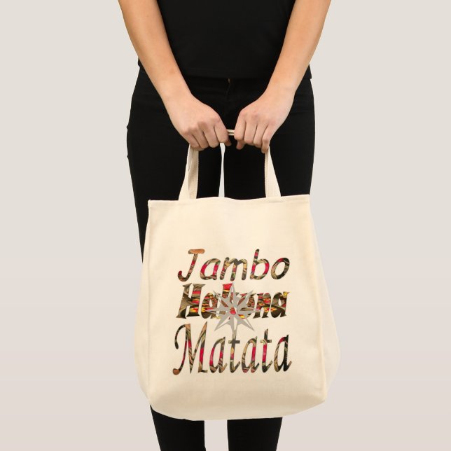 Stilvoll neueste Naturhakuna Matata Tragetasche (Vorderseite (Produkt))