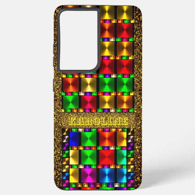 Stilvoll Samsung Galaxy Hülle (Rückseite)