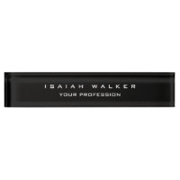 Stilvoll Schlichte, einzigartige Special Black & W