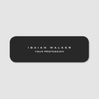 Stilvoll Schlichte, einzigartige Special Black & W