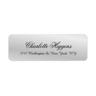 Stilvoll Silver Gray Schlicht Elegant Einzigartige