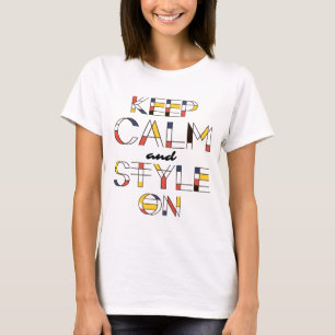 Stilvoll und elegant behalten, elegant, schick und T-Shirt