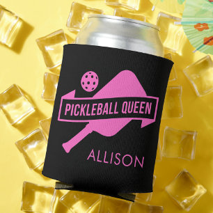 Stilvoll und modern Niedliches Pink Pickleball Dosenkühler