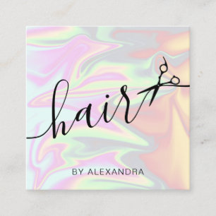 Stilvoll und modern quadratische visitenkarte