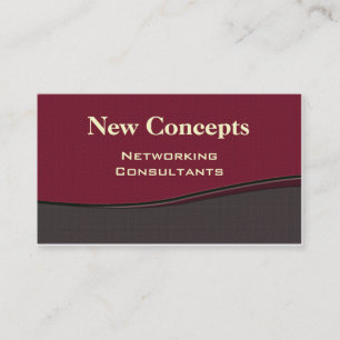 Stilvoll und modern visitenkarte