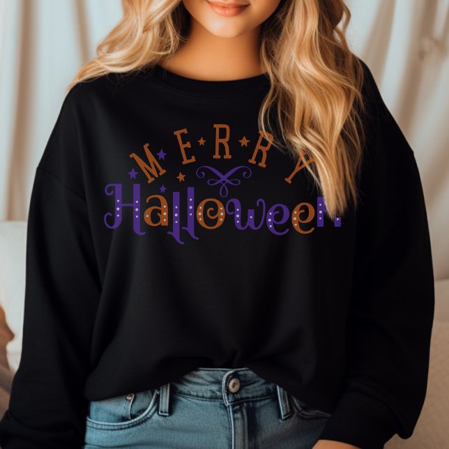 Stilvoll und trendy Merry Halloween Sweatshirt (Stylish and Trendy Merry Halloween Sweatshirt)
