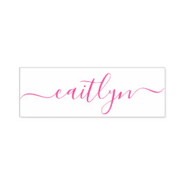 Stilvoll und trendy Pink Minimalistisch Girly Permastempel