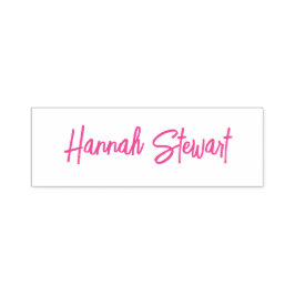 Stilvoll und trendy Pink Minimalistisch Girly Permastempel