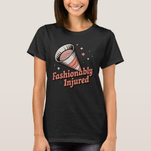 Stilvoll verletzt Lustiges Design für den Tricht T-Shirt
